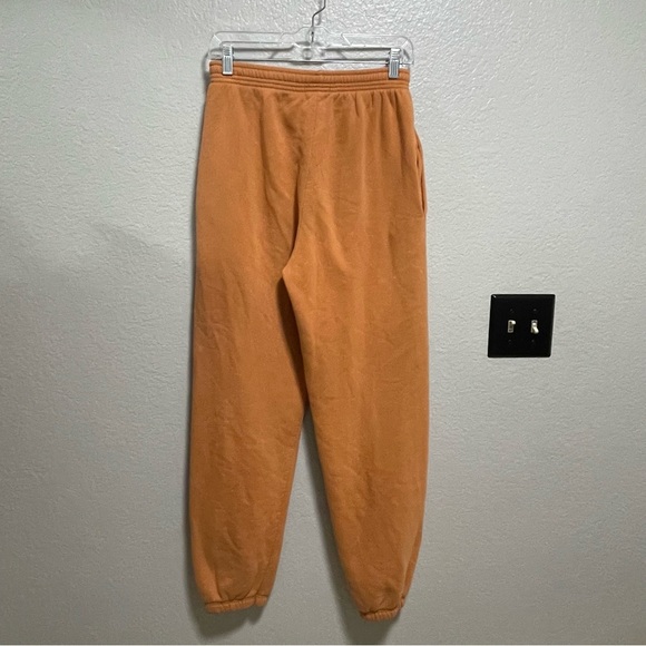 PrettyLittleThing Orange Elastic Waist Joggers W Pockets Small - Picture 8 of 8
